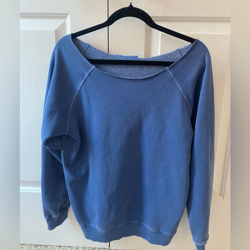 Aeropostale Off the Shoulder Crewneck